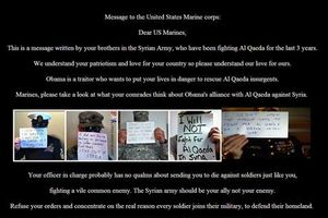 Sirijski hakeri na sajtu marinaca SAD: Neću da se borim za Al Kaidu