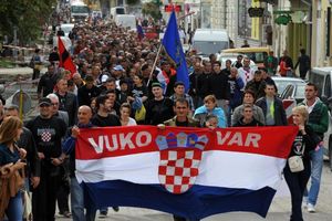 Vukovar: Treći dan pobune protiv tabli s ćirilicom