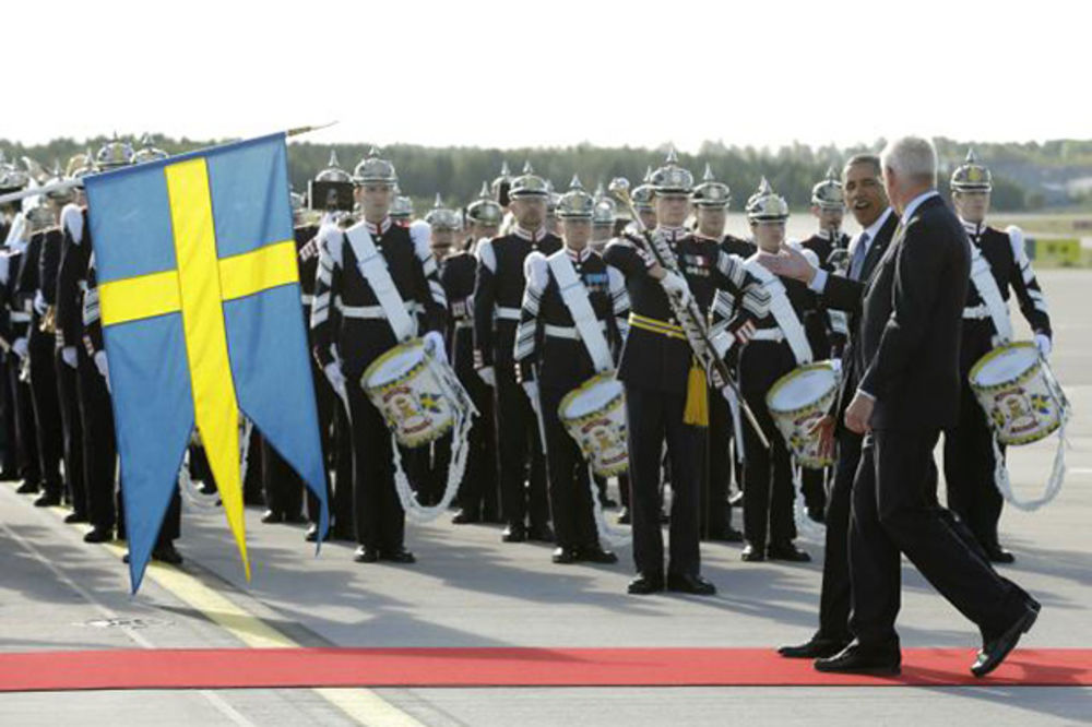 Obama u Švedskoj