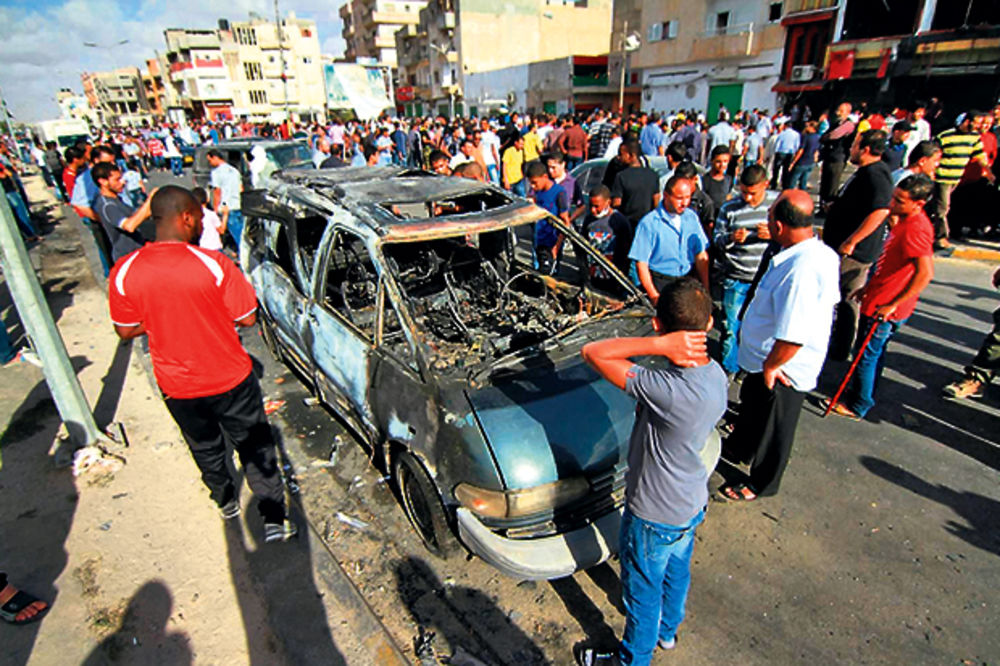 Eksplozija bombe u Libiji na godišnjicu napada na Ameriku