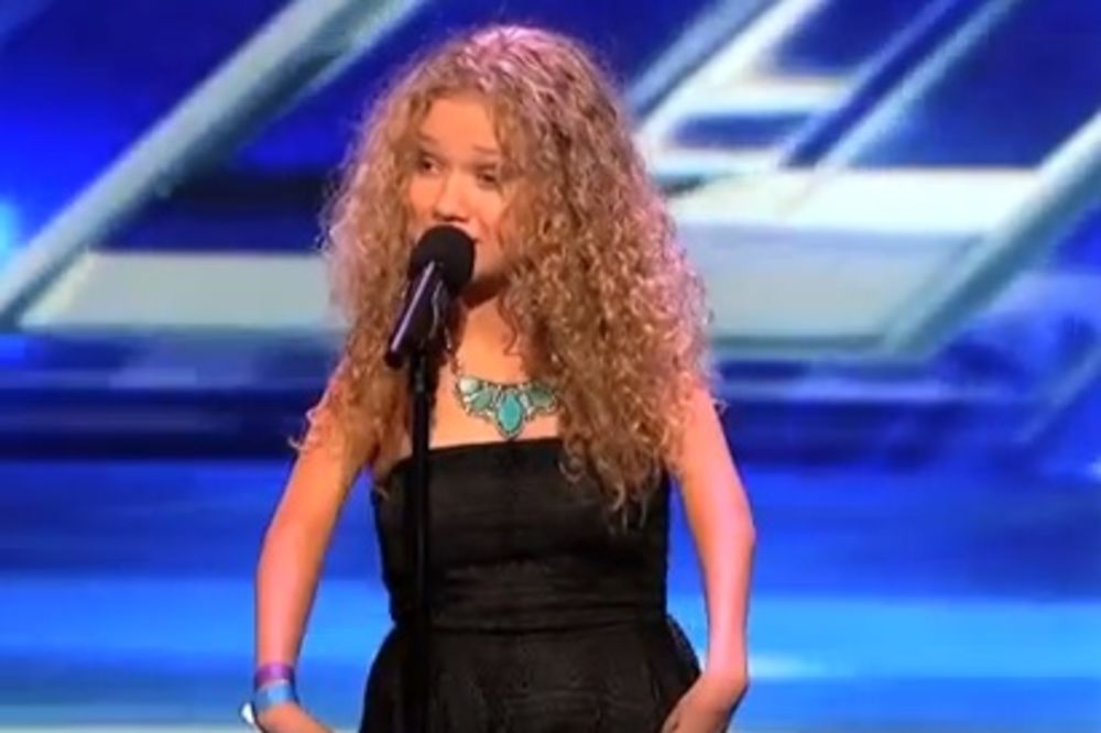 ODUVALA SAJMONA: Devojčica oduševila sudije X Factor