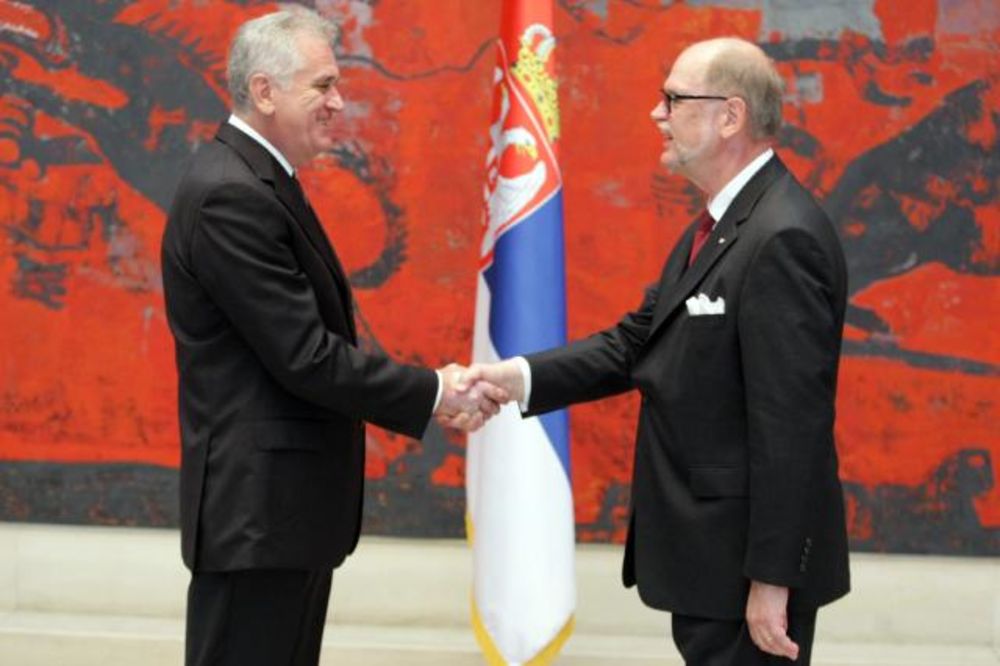 Nikolić primio akreditive ambasadora Hrvatske i Danske