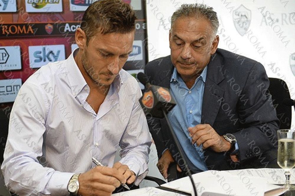 PRINC RIMA: Toti produžio ugovor sa Romom do 2016. godine