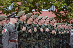 VOJNIČKA ZAKLETVA: Septembarci zakleli se Srbiji na vernost!