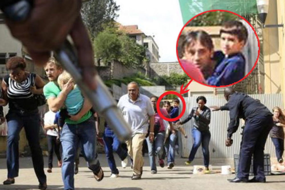 Najrobi: Rojters snimio Bosanca kako sa sinom beži iz tržnog centra smrti