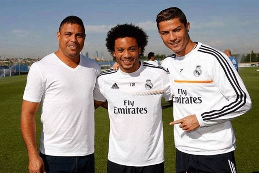SPOJIO NESPOJIVO: Marselo se slikao sa Ronaldom i Ronaldom!