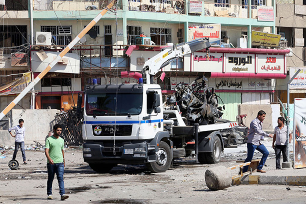 CRNI PONEDELJAK: 51 mrtav u seriji eksplozija u Bagdadu