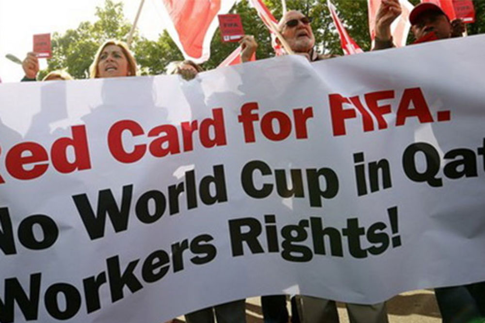 APEL SINDIKATA: Radnici umiru, oduzmite Kataru SP 2022!