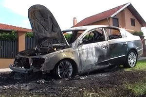 POŽAREVAC: Zapaljen automobil direktora JKP Vodovod