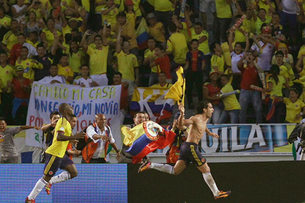KAKVA LUDNICA: Kolumbija nadoknadila tri gola minusa i otišla na Mundijal