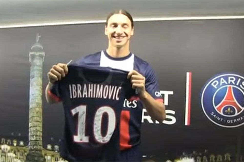 ISPUNIO OBEĆANJE: Ibrahimović poslao dres malom Hajrudinu
