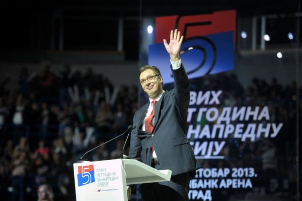 BEZ DOSTOJNOG RIVALA: Vučić jedini kandidat za predsednika SNS