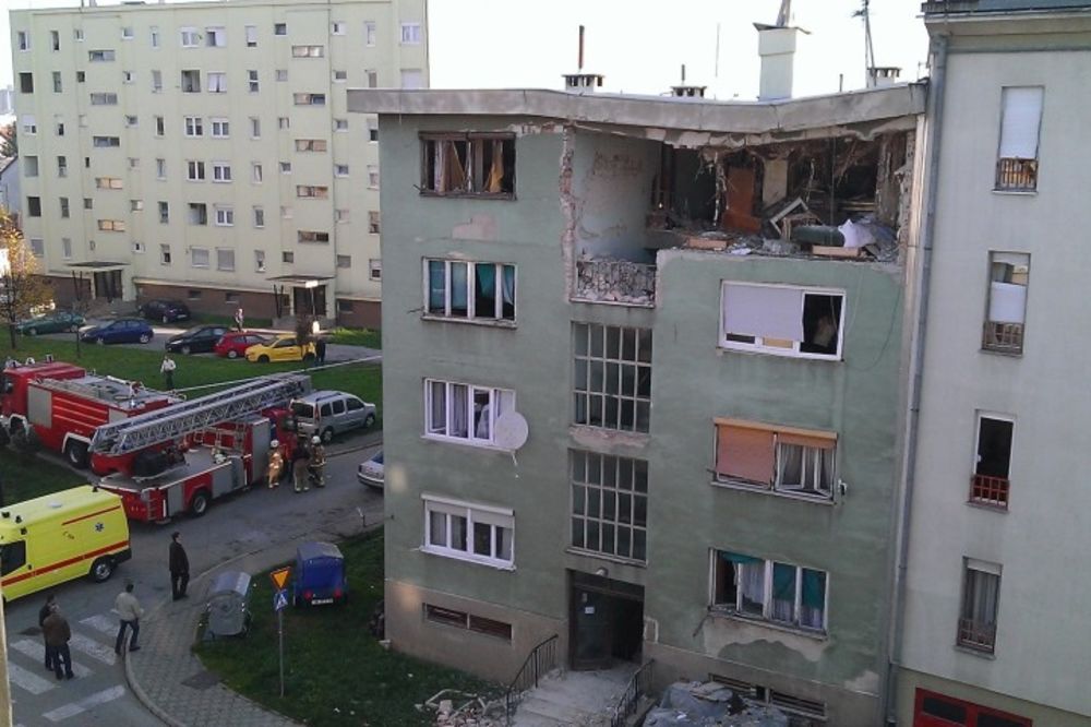 EKSPLOZIJA U KARLOVCU: Plinska boca raznela 4. sprat stambene zgrade