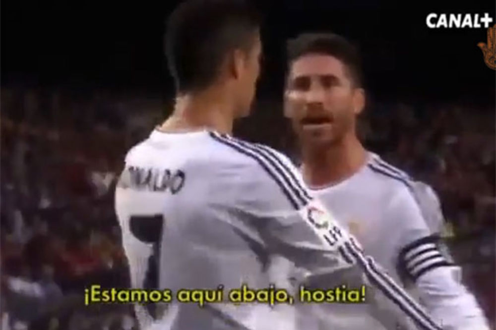 PUKLA TIKVA: Ronaldo i Ramos se posvađali tokom El klasika!