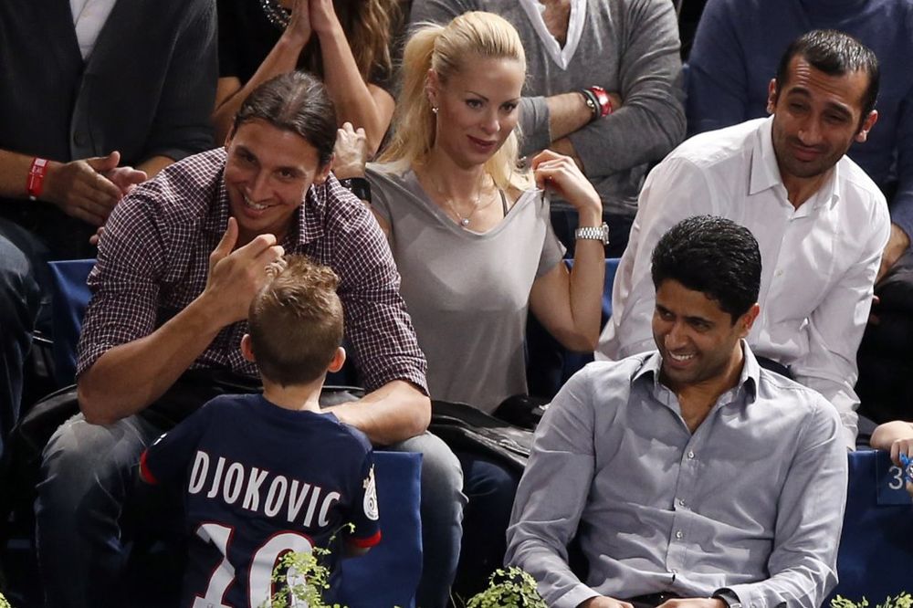 VOLI NOVAKA: Ibrahimović sinu obukao dres sa Đokovićevim prezimenom