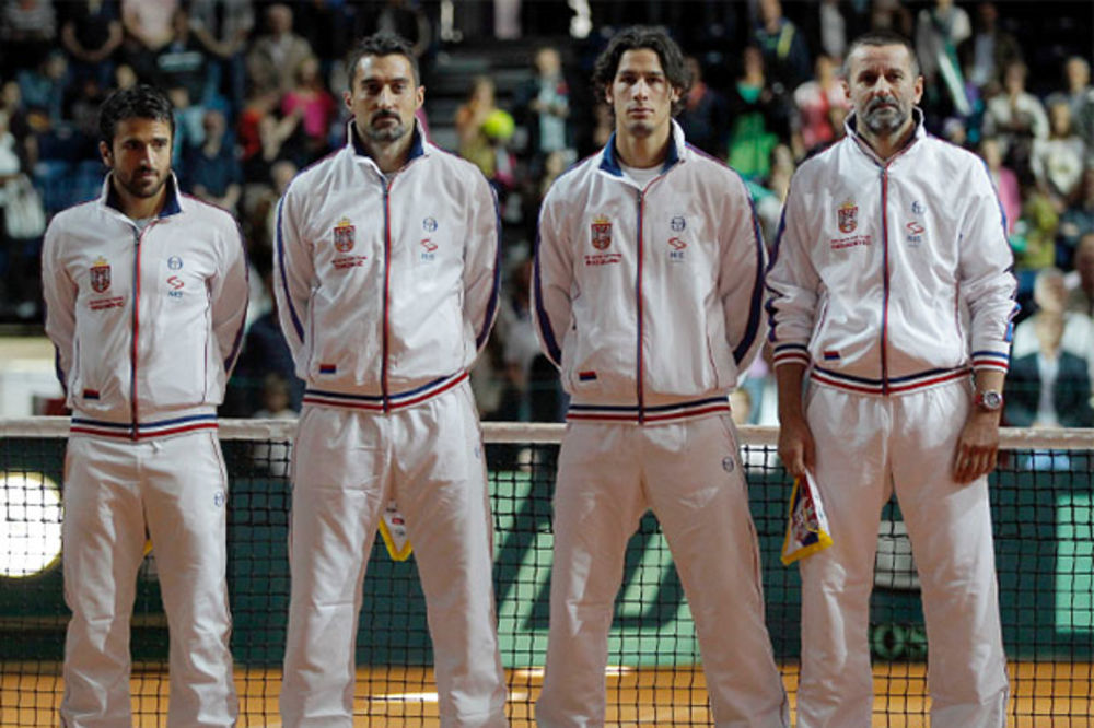 BLIŽI SE FINALE: Srpski teniseri počeli pripreme za meč sa Češkom