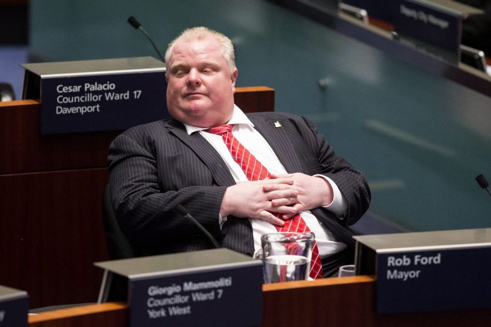 NE ZNA ZA SRAMOTU: Gradonačelnik narkoman opet hoće na čelo Toronta