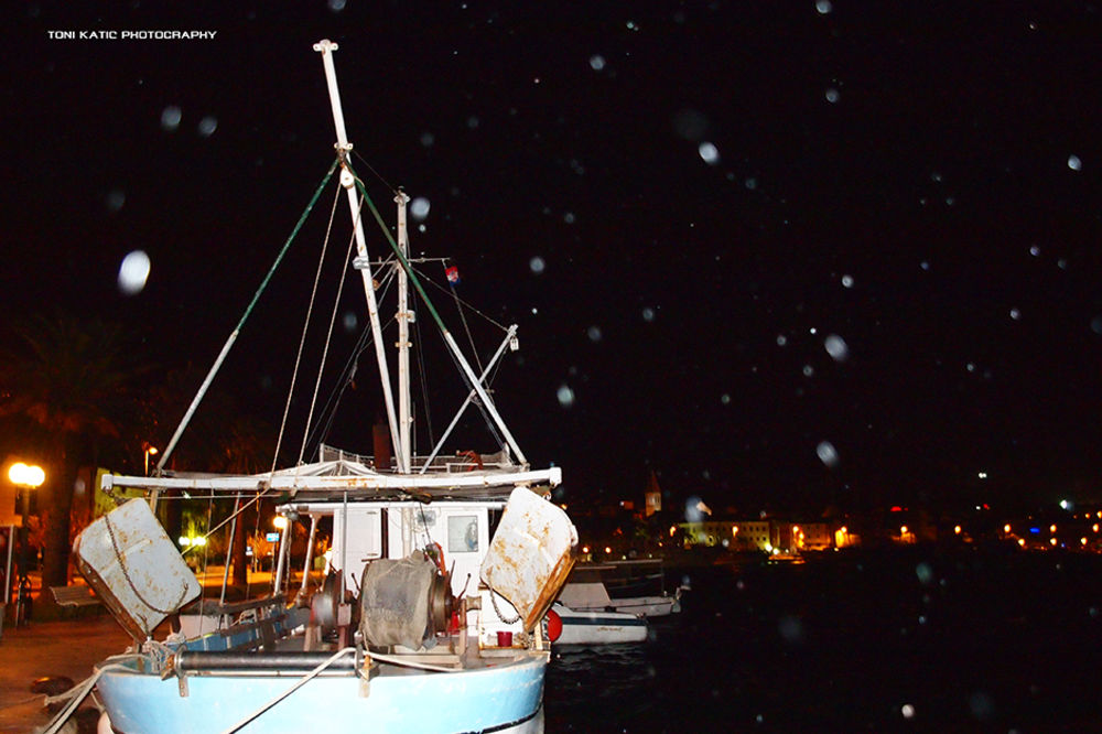 ZABELELO: Sneg pao u Dalmaciji