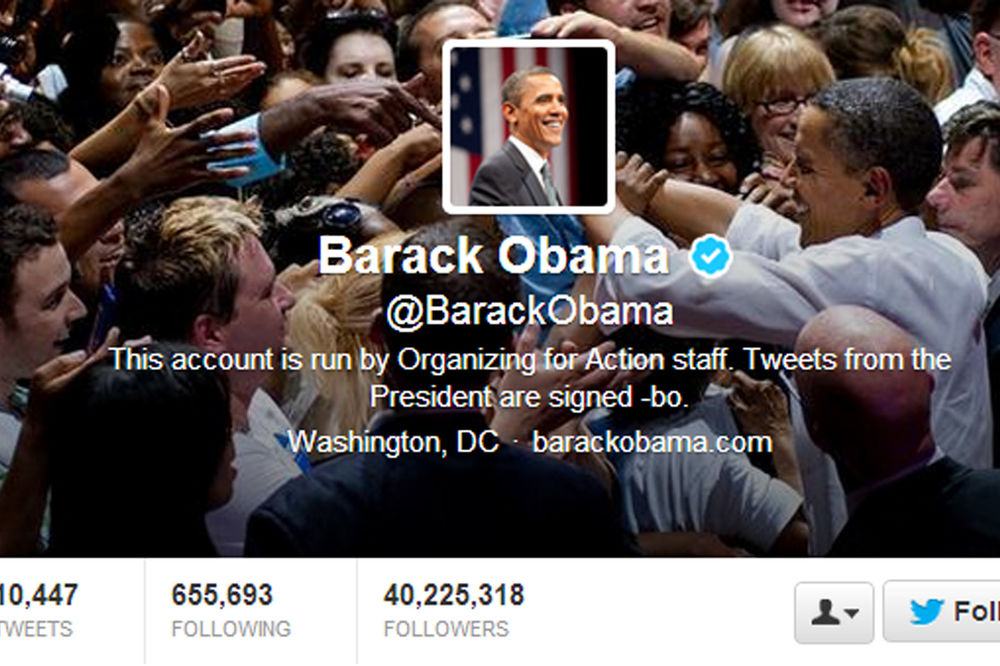 Barak Obama prati porno glumice na Tviteru!