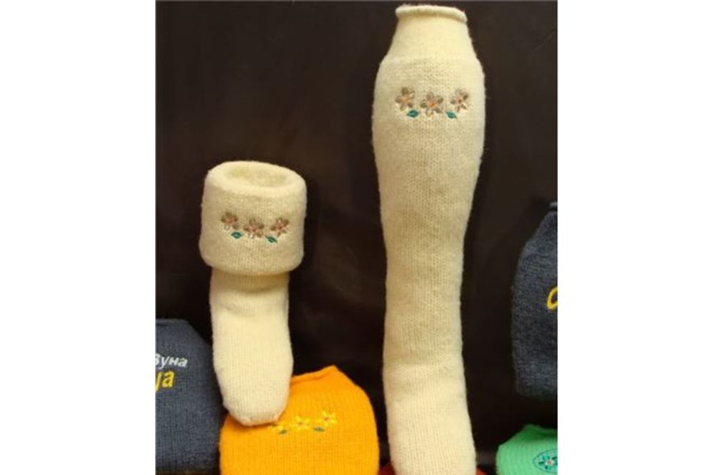 LUDI OGLASI: Vunene čarape za razmaženog urbanog korisnika!
