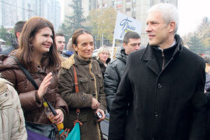 DRUŽENJE: Boris Tadić ćaskao s Beograđanima