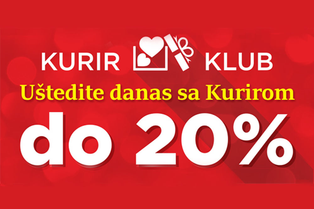 Kupite KURIR i uštedite do 8.299 dinara!