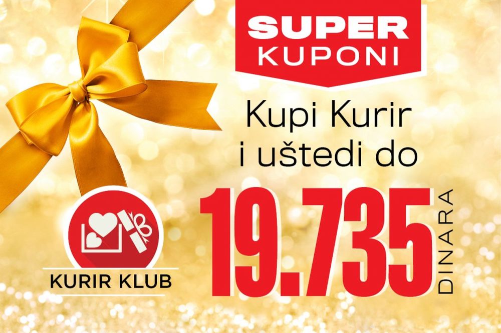 Kupite Kurir i danas uštedite do 19.735 dinara!