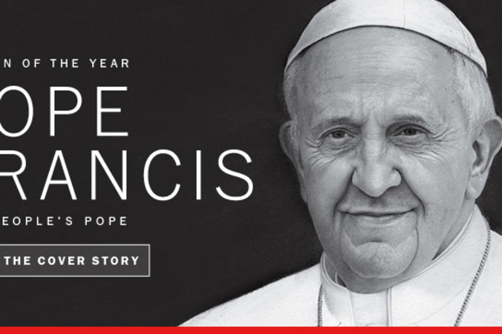Papa Franja ličnost godine magazina Tajm