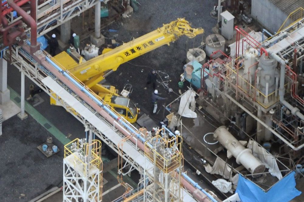 EKSPLOZIJA U JAPANU: 5 mrtvih u hemijskoj fabrici Micubišija