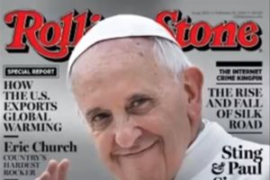 PRVI U ISTORIJI: Papa Franja na naslovnici Rolingstona