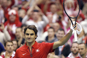 ŽELI SALATARU: Federer igra za Švajcarsku i protiv Kazahstana