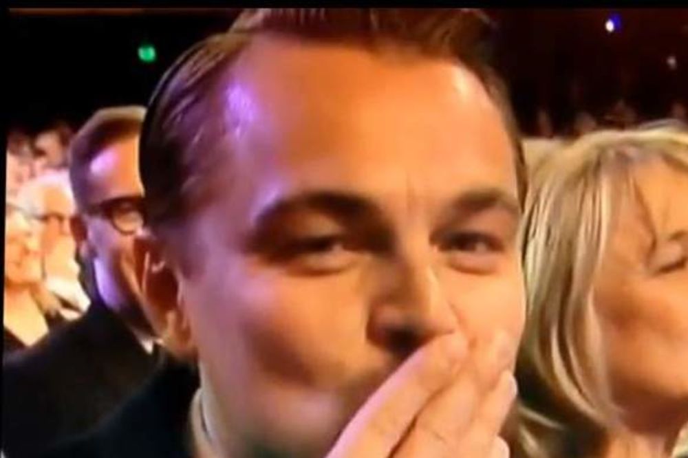 DEVOJKE, UŽIVAJTE: Leonardo Dikaprio vam je poslao poljubac!