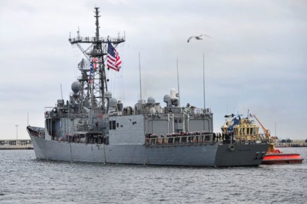 NASUKAN: Ratni brod SAD udario u dno u Crnom moru