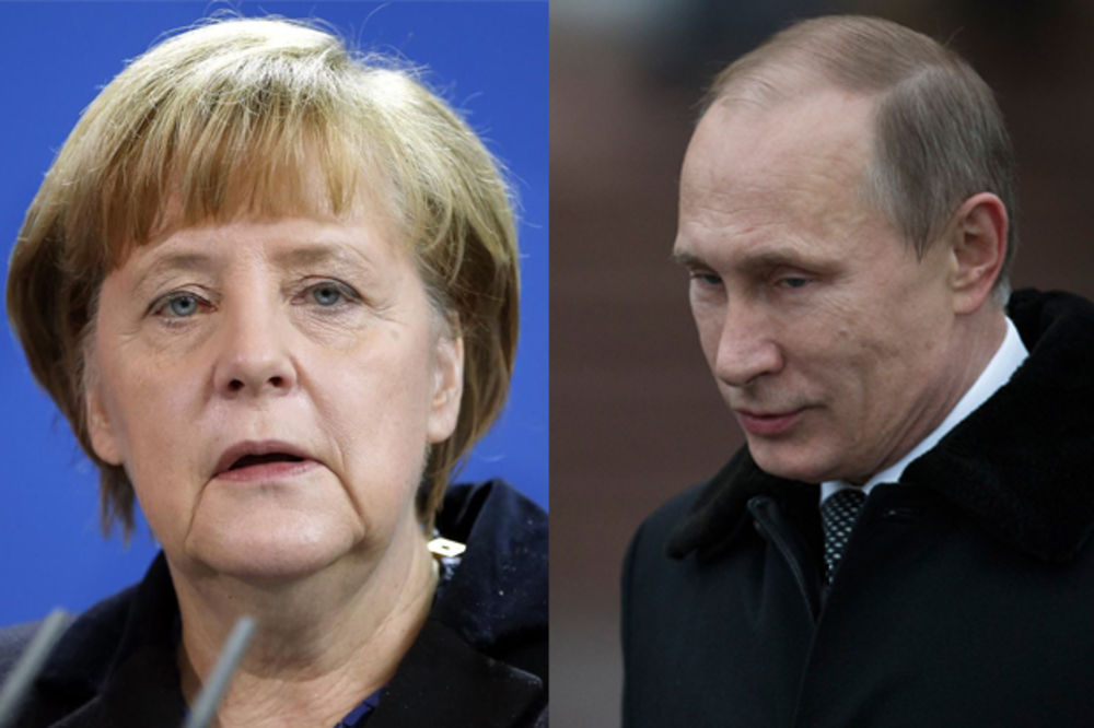 Merkelova i Putin: Stabilna Ukrajina je zajednički interes