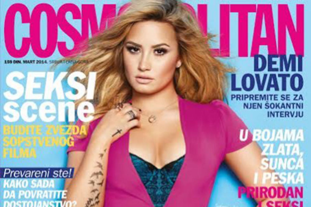 Novi broj Cosmopolitan u prodaji! Pripremite se za šokantnu ispovest Demi Lovato