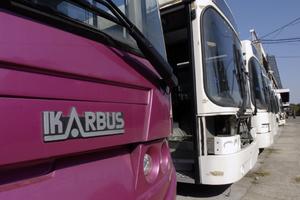 Srpski autobus sa znakom Mercedesa do 13. marta