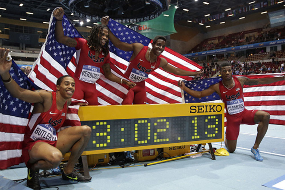 APSOLUTNA DOMINACIJA: Trijumf Amerikanaca u štafetama, svetski rekord muškaraca