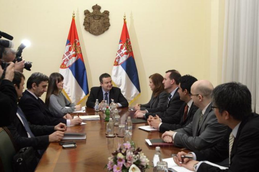 Dačić se sastao sa delegacijom MMF