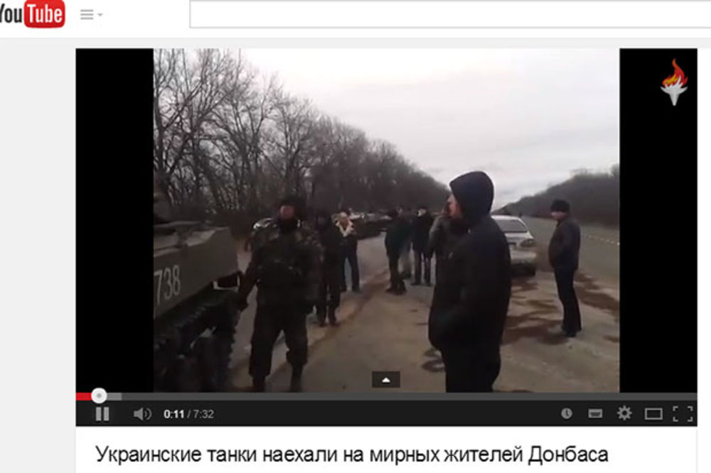 POGLEDAJTE: Stanovnici Donjecka sprečili kolonu ukrajinske vojske da prođe lokalnim putem