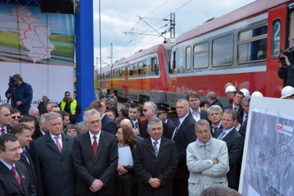 NIKOLIĆ i DAČIĆ U PANČEVU: Počeli radovi na gradnji koloseka