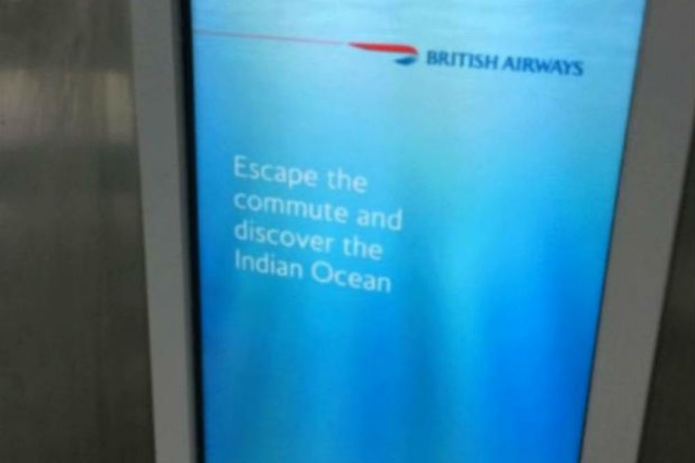 MARKETINŠKI LAPSUS VEKA: Britiš Ervejz poziva putnike da istraže Indijski okean!
