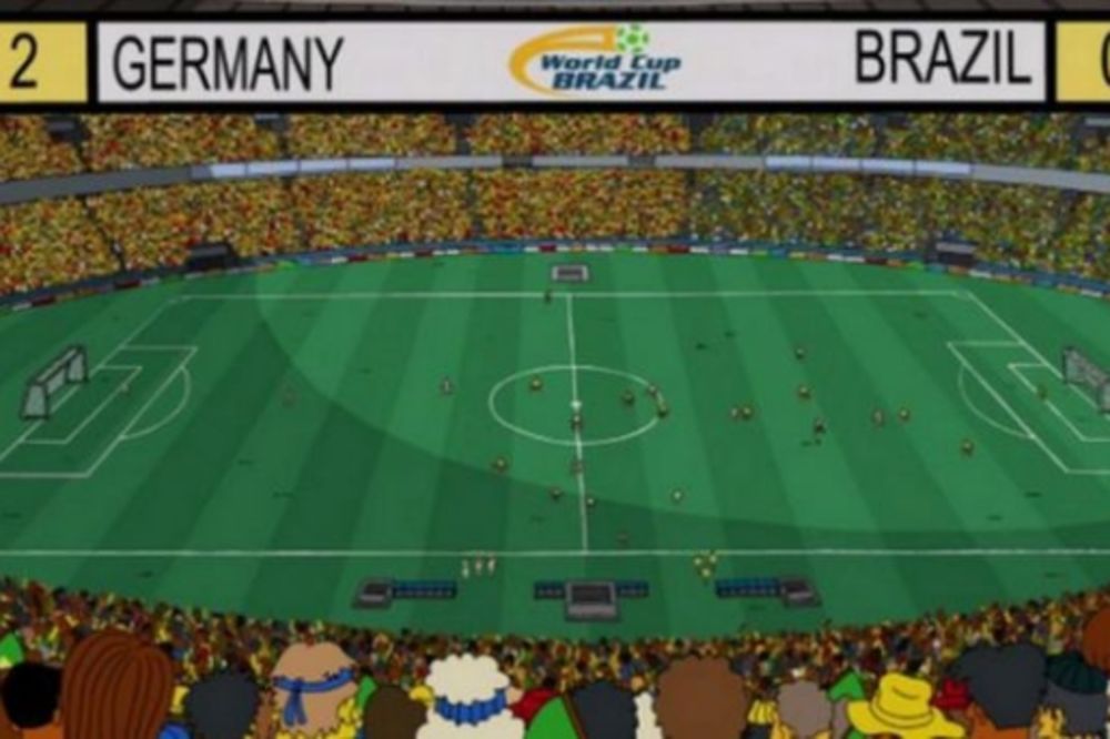HOMER SIMPSON SUDI FINALE MUNDIJALA: Nemačka - Brazil 2:0