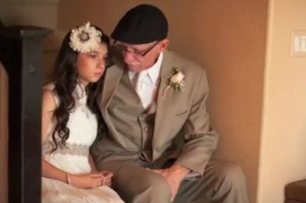 (VIDEO) Venčanje devojčice (11) koje će vas dovesti do suza!
