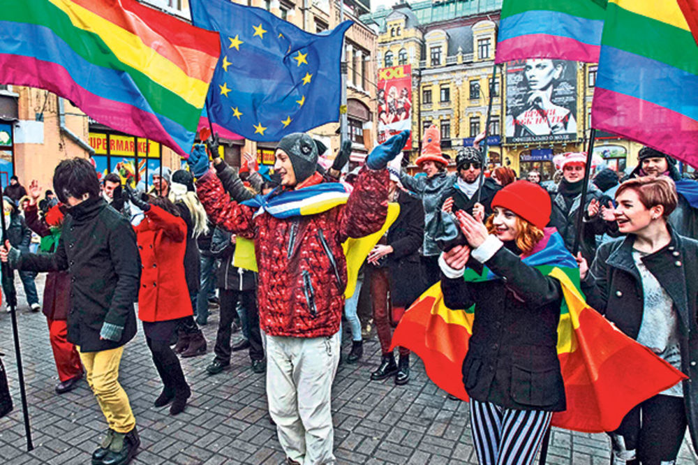 Desni sektor preti gejevima u Ukrajini