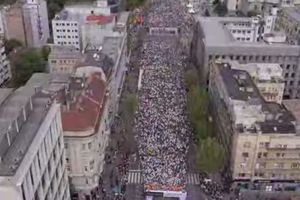 FANTASTIČNO: Pogledajte kako iz helikoptera izgleda Beogradski maraton
