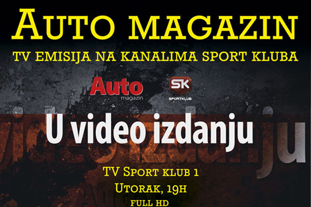 Auto magazin u HD formatu na Sport klubu!