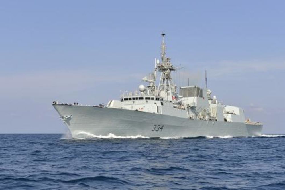 ZVEKET ORUŽJA: Kanada poslala ratni brod za podršku NATO snagama
