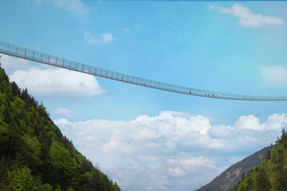 Austrija dobija viseći most za Ginisa dugačak 403 metra!