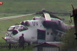 (VIDEO) UN BESNE: Kijev slao helikopter mirovnjaka sa oznakom UN u napade na civile!