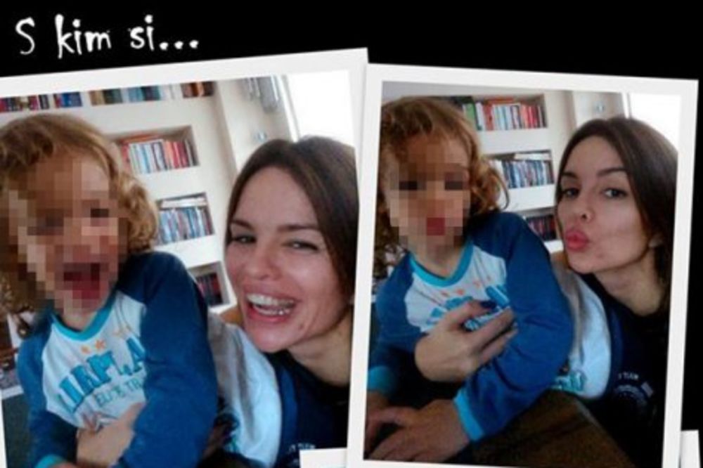 UČI GA DA SE PUĆI: Severina pokazuje sinu kako da napravi selfi!